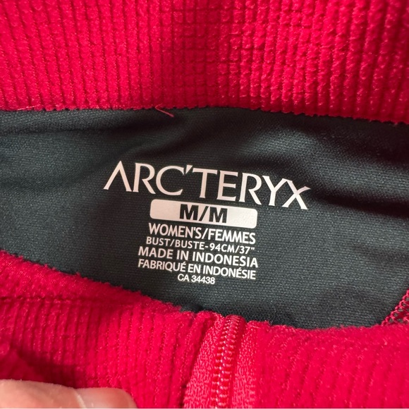 Arcteryx Waffle Texture Half Zip Pullover Polartec Shirt - Picture 4 of 7